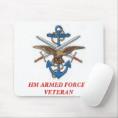MOD10, VETERAN MAJESTÄTS-BEWAFFNETE KRÄFTE MOUSEPAD (Mit Mouse)