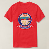 Mod1 Geronimo 501. Parachute Infanterie T-Shirt (Design vorne)