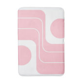 Mod 1970er Retro-Stil Geometrisches Design Badematte (Vorderseite Vertikal)