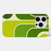 Mod 1970s Retro Style Geometric Design Case-Mate iPhone Hülle (Rückseite (Horizontal))