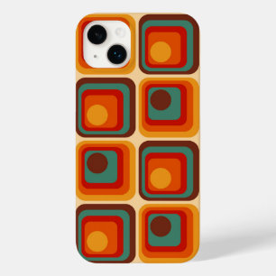Mod 1970s Retro Style Geometric Design Case-Mate iPhone 14 Plus Hülle