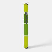 Mod 1970s Retro Style Geometric Design iPhone Hülle (Linke Seite)