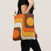 Mod 1970s Retro Style Geometric Design Tasche (Von Nahem)
