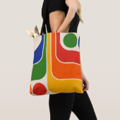 Mod 1970s Retro Style Geometric Design Tasche (Von Nahem)