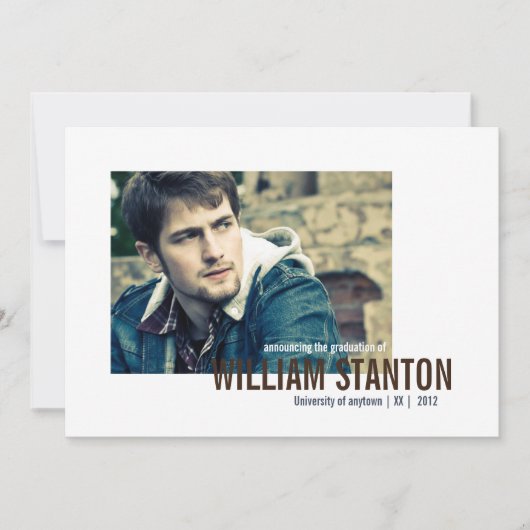 Mod 2 Foto Abschluss Ankündigung (Vorderseite)