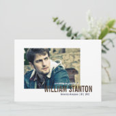 Mod 2 Foto Abschluss Ankündigung (Stehend Vorderseite)