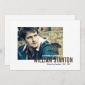 Mod 2 Foto Abschluss Ankündigung (Vorne/Hinten)