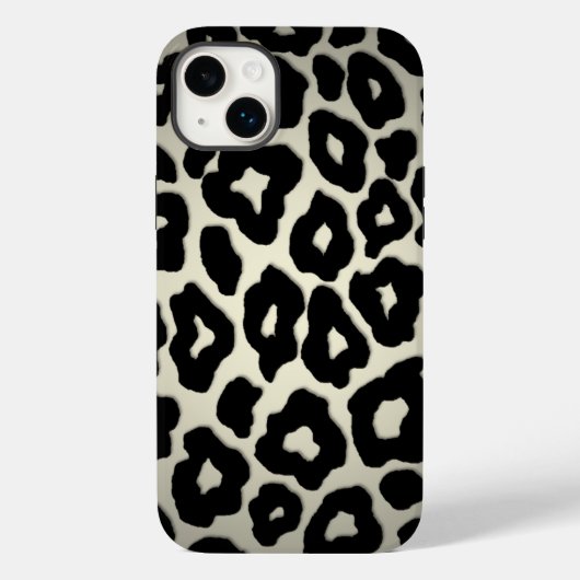 Mod 3D Leopard Case-Mate iPhone Hülle (Rückseite)