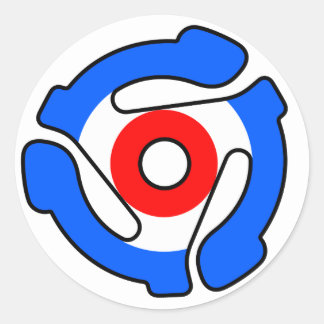 Mod 45 Adapter-Aufkleber Runder Aufkleber