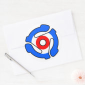 Mod 45 Adapter-Aufkleber Runder Aufkleber (Umschlag)