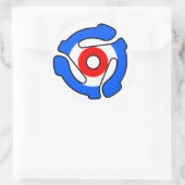 Mod 45 Adapter-Aufkleber Runder Aufkleber (Tasche)