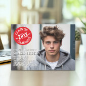 Mod Abschluss Foto Ankündigung - Red Chevrons