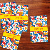 Mod Abstrakt Beach Theme mit Starfish Spielkarten