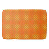 'Mod Accents' Orange/Yel/Polka Dots LG Badematte (Vorderseite)