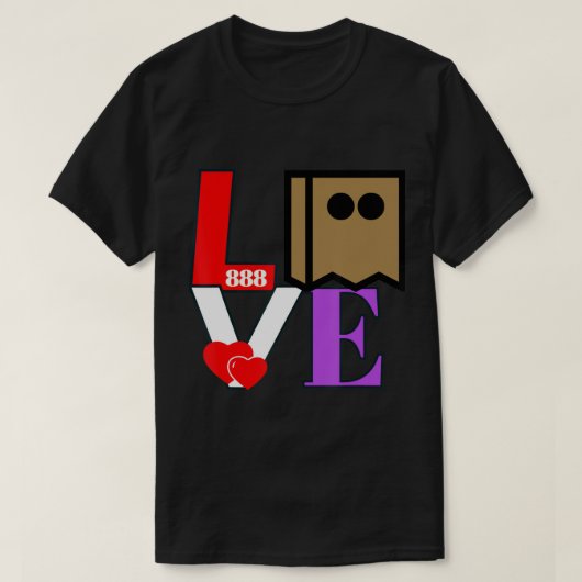 Mod aka Christina Niccis Ehemann Liebe an alle T-Shirt (Design vorne)