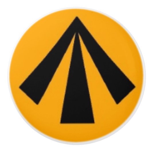 MOD Arrow  Keramikknauf (Vorderseite)