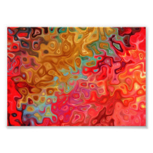 Mod Art: Abstrakte Fahrt Fotodruck