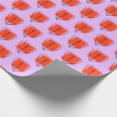 Mod Art Heart Geschenkpapier (Ecke)