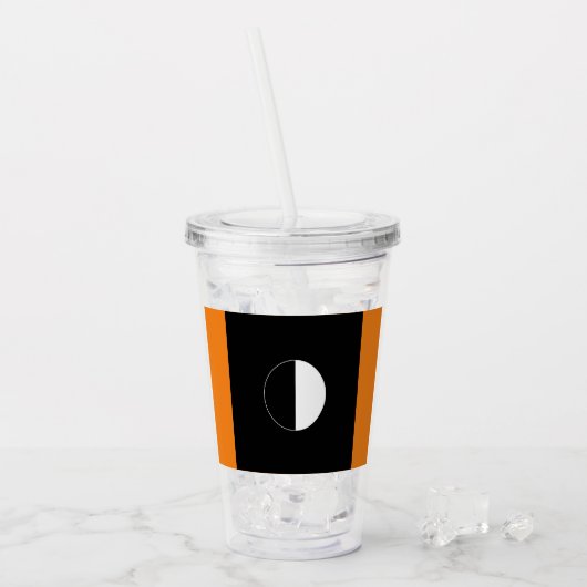 Mod Art Shapes Acryltrinkbecher (Vorderseite Ice)