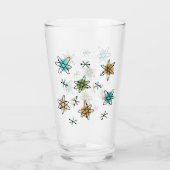 Mod Atomic Body Kissen Shot Glass Mitte des Jahrhu Glas (Rückseite)
