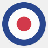 Mod-Aufkleber Runder Aufkleber (Vorderseite)