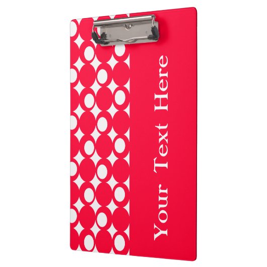 Mod-Ball-Design mit benutzerdefiniertem Text durch Klemmbrett (Links)