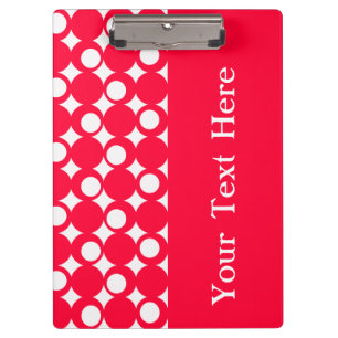 Mod-Ball-Design mit benutzerdefiniertem Text durch Klemmbrett