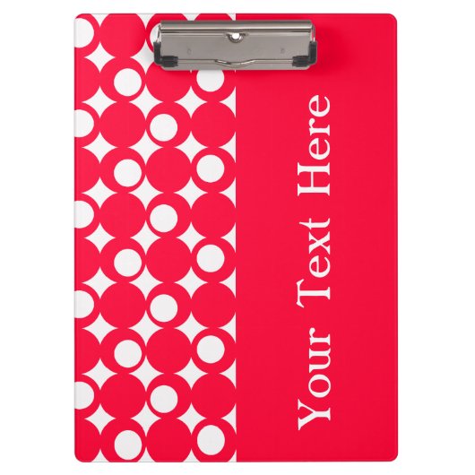 Mod-Ball-Design mit benutzerdefiniertem Text durch Klemmbrett (Vorderseite)