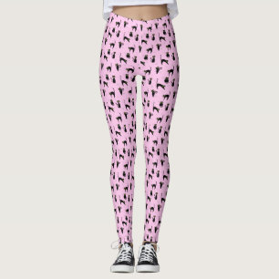 Mod Black Cats Leggings