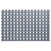 Mod Blue Abstrakt Scarab Muster Stoff (Fat Quarter (45,7 x 55,9 cm))