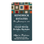 Mod Blue Birthday Wine (375 ml) (Vorne)