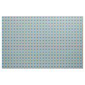 Mod Blue Geometric Stoff (Yard (91,4 cm))