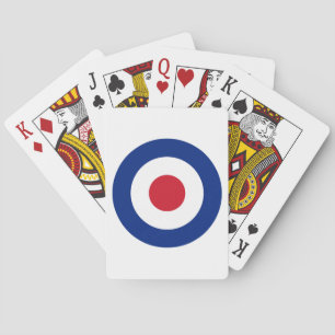 MOD Blue Red and White Playing Deck of Cards Spielkarten