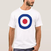 MOD Blue Red and White t Shirt (Vorderseite)
