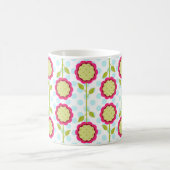 Mod blüht Cofee Tasse (Mittel)