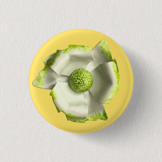 MOD Blume Blumenfrühling Hochzeit Gegenwart Dekora Button (Vorderseite)