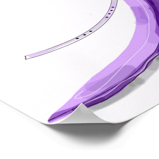 "Mod Bride" Brautparty Willkommen Poster (Ecke)