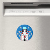 Mod Brit Pop Art Scooter Magnet (In Situ (Geschirrspüler))