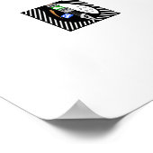 Mod Brit Pop Elektrogitarrenkollektion Poster (Ecke)