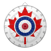 Mod Canada Curling Hockey Target Roundel Dartscheibe (vorne)
