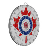 Mod Canada Curling Hockey Target Roundel Dartscheibe (Vorderseite Links)