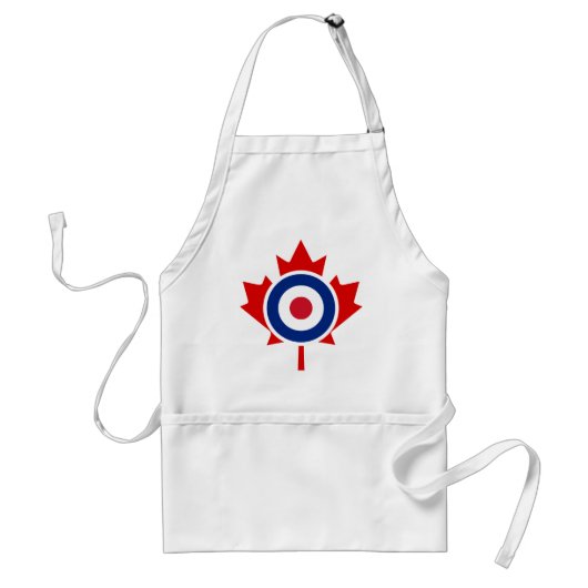 Mod Canada Curling Hockey Target Roundel Schürze (Vorne)