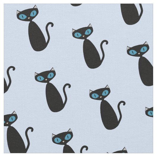 Mod Cat Fabric Stoff (Nahaufnahme)