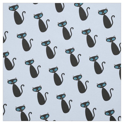 Mod Cat Fabric Stoff (Muster)