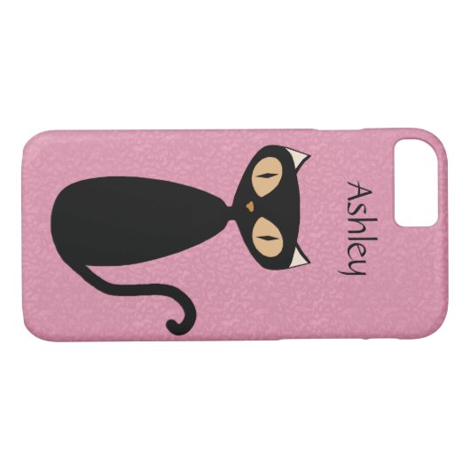 Mod Cat Phone Case (Rückseite (Horizontal))