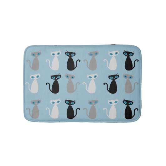 Mod Cats Bath Mat Badematte (Vorderseite)