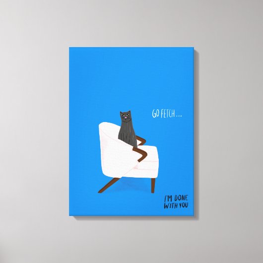 Mod Cats - Los holen Leinwanddruck (Vorderseite)