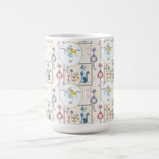 Mod Cats Thifting Wall Haul Kaffeetasse (Mittel)