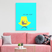 Mod Cats - Was ist nicht zu Liebe? Leinwanddruck (Insitu (Wohnzimmer))