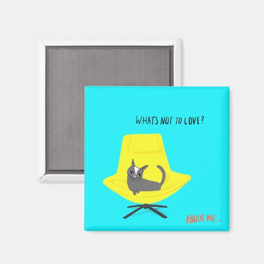 Mod Cats - Was ist nicht zu Liebe? Magnet (Vorderseite/Rückseite)